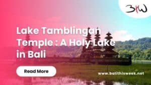 Lake Tamblingan Temple