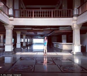 The Ghost Palace Hotel, abandoned more than 10 years ago, has become a compulsory stop for some travellers in Bali