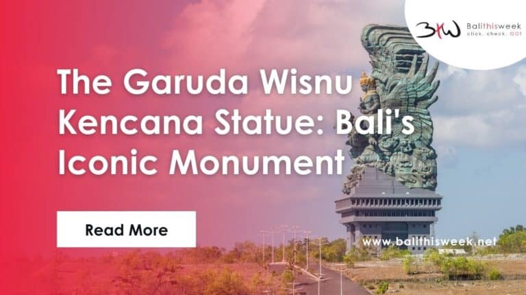 The Garuda Wisnu Kencana Statue