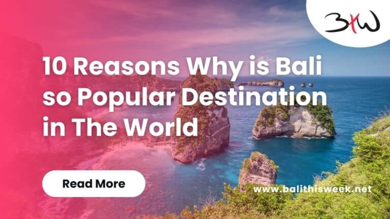 Why is Bali so Popular